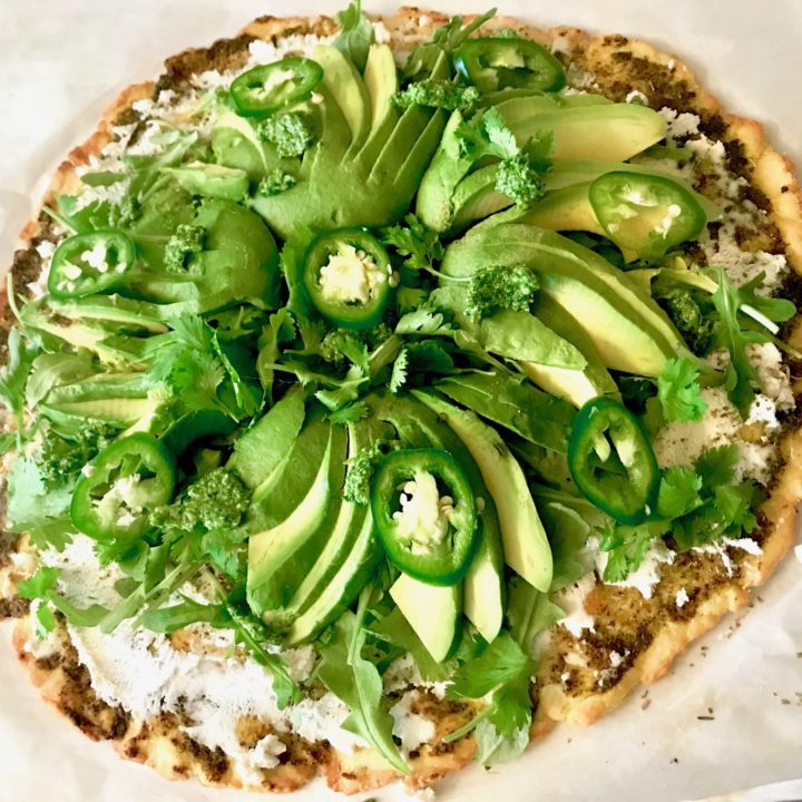 Amazing Avocado Pizza Recipe, Paleo firendly