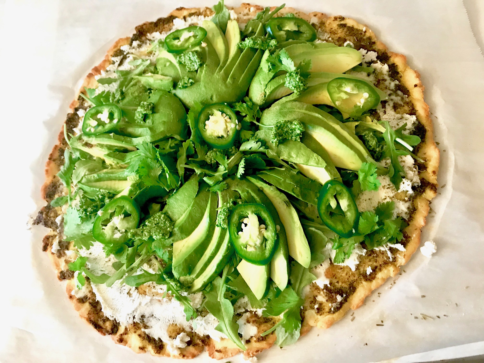 Amazing Paleo Avocado Pizza - Wellbeings Coaching &amp; Cooking