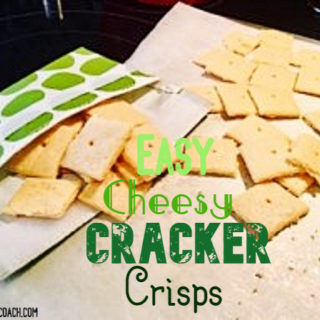 Easy Cheesy Cracker Crisps